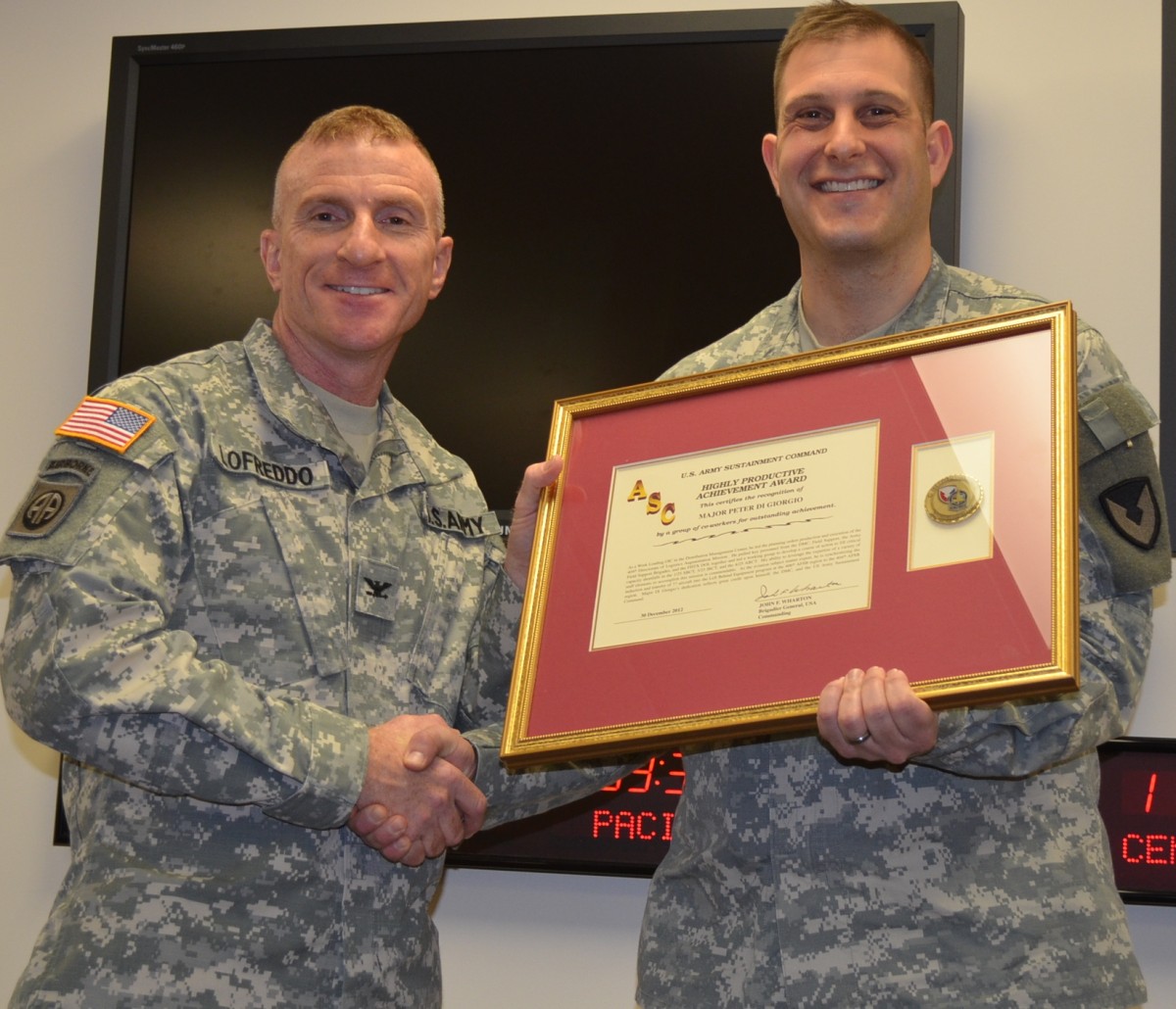 5 ASC personnel receive quarterly Hi-Pro Achievement Awards | Article ...