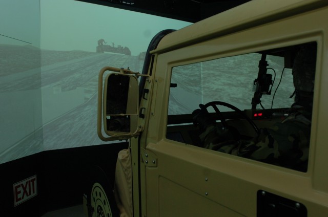 210th Fires Brigade Soldiers operate in virtual platforms during exercise