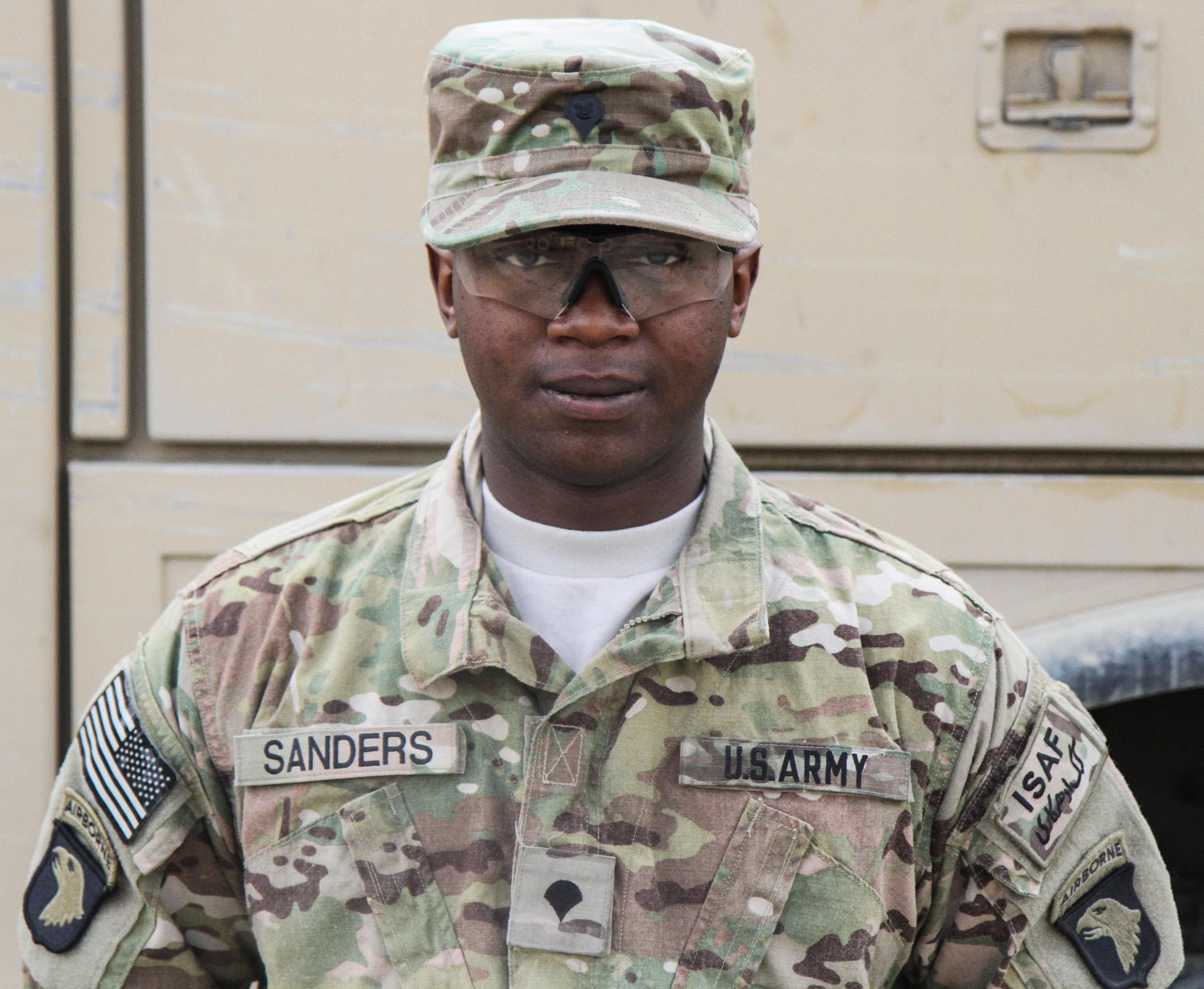 Why We Serve: Spc. Annson J. Sanders | Article | The United States Army