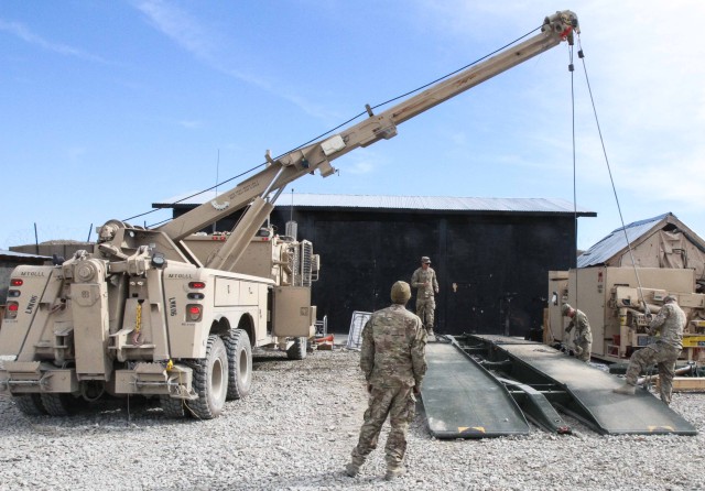 Mechanics doing their part for OEF