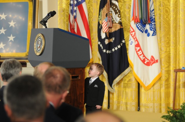 Sgt. Clinton L. Romesha White House Medal of Honor ceremony pictures