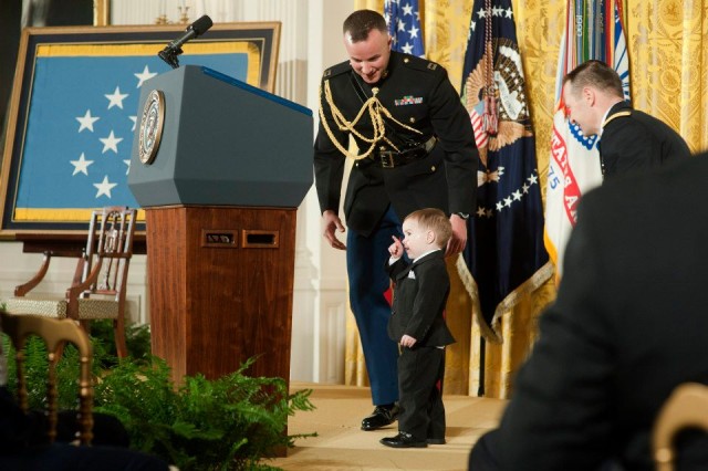 Sgt. Clinton L. Romesha White House Medal of Honor ceremony pictures
