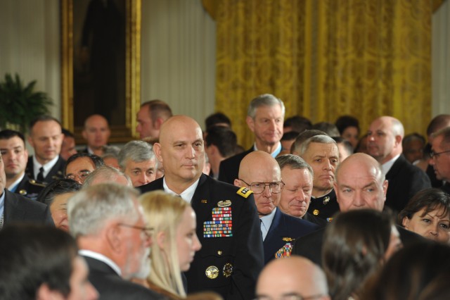 Sgt. Clinton L. Romesha White House Medal of Honor ceremony pictures