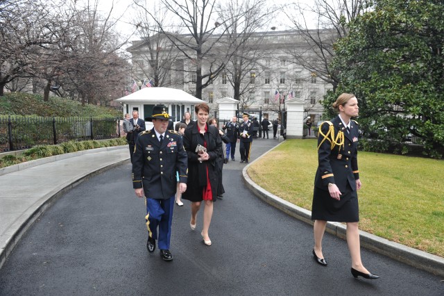Sgt. Clinton L. Romesha White House Medal of Honor ceremony pictures