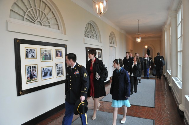 Sgt. Clinton L. Romesha White House Medal of Honor ceremony pictures