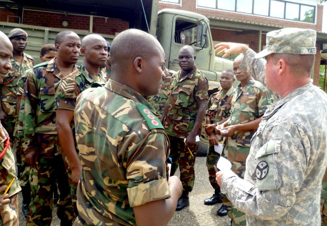 U.S. Army Africa sponsors deployment training for Malawi Defence Force