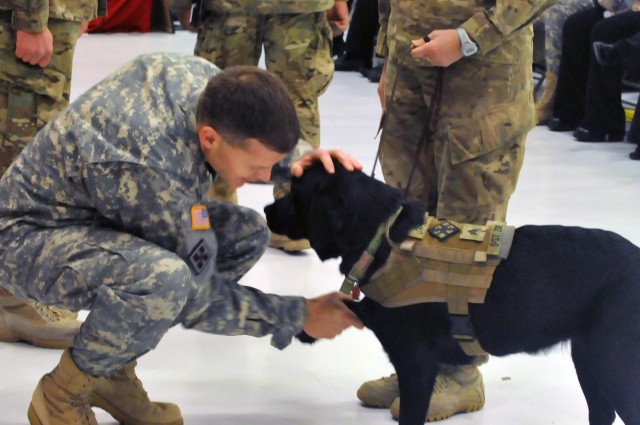 Soldiers of 'Brigade by Choice' honored, reunite with families after Afghan deployment