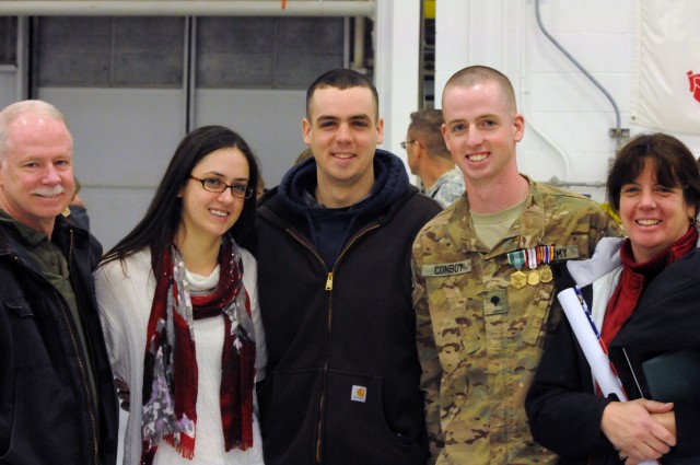 Soldiers of 'Brigade by Choice' honored, reunite with families after Afghan deployment