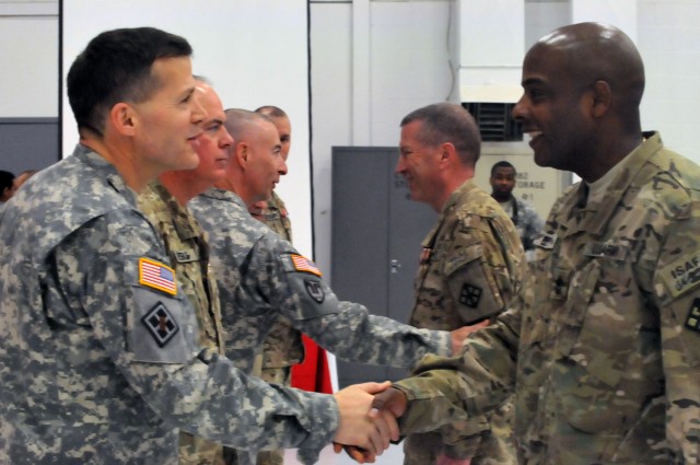 Soldiers of 'Brigade by Choice' honored, reunite with families after Afghan deployment