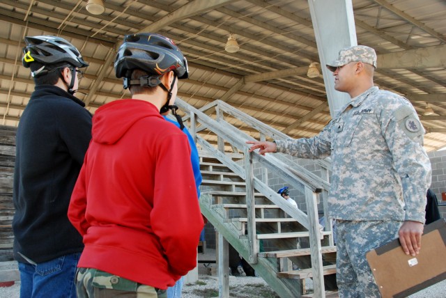 Army South hosts, mentors seventh graders at Camp Bullis