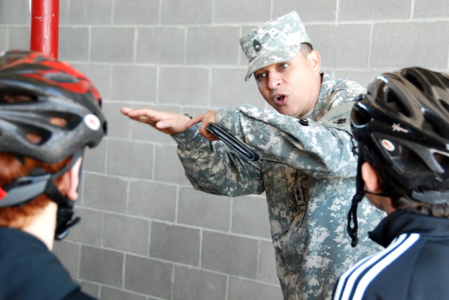 Army South hosts, mentors seventh graders at Camp Bullis