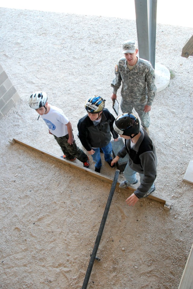 Army South hosts, mentors seventh graders at Camp Bullis