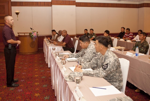 Discussion on professional military education and leadership opportunities