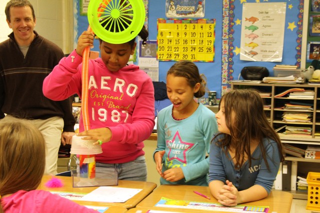 engages students from kindergarten to fifth grade in stimulating activities challenging students to think creatively and solve problems like an engineer.