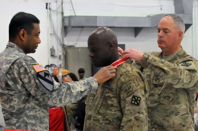 Soldiers of 'Brigade by Choice' honored, reunite with families after Afghan deployment