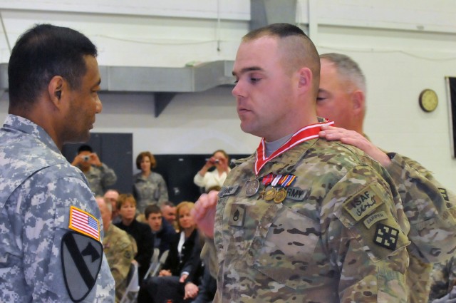 Soldiers of 'Brigade by Choice' honored, reunite with families after Afghan deployment