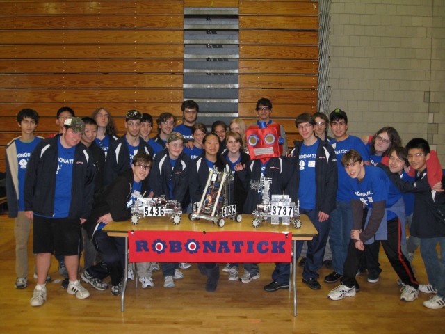 RoboNatick team receives FIRST Connect Award for community outreach
