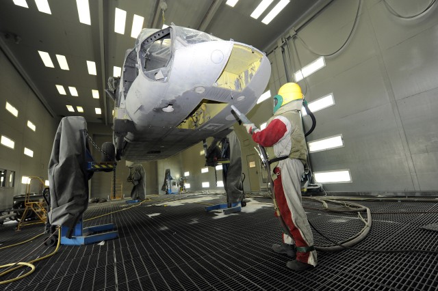 AMC's organic industrial base provides support to the warfighter