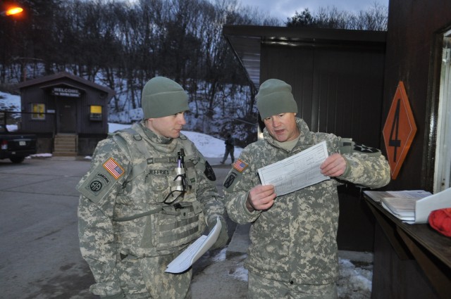 HHB, 210th Fires Brigade conducted M16 shooting range