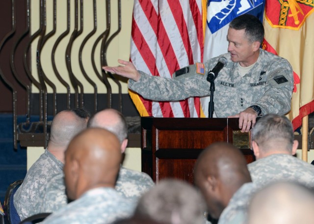 Soldiers unite for prayer, faith, food