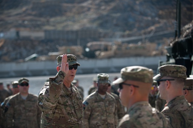 CSA visits Soldiers in Southern Afghanistan