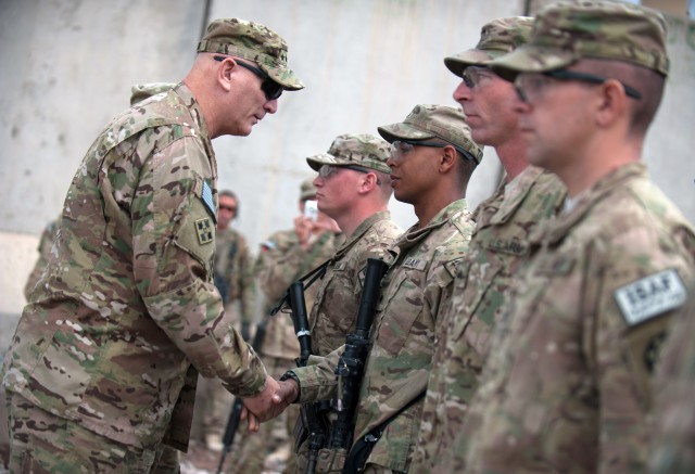 CSA visits Soldiers in Southern Afghanistan