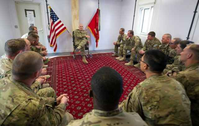 CSA visits Soldiers in Southern Afghanistan