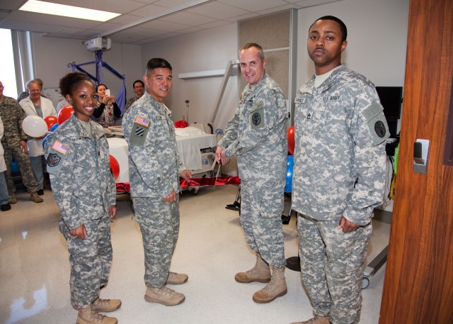 Tripler unveils first bariatric room