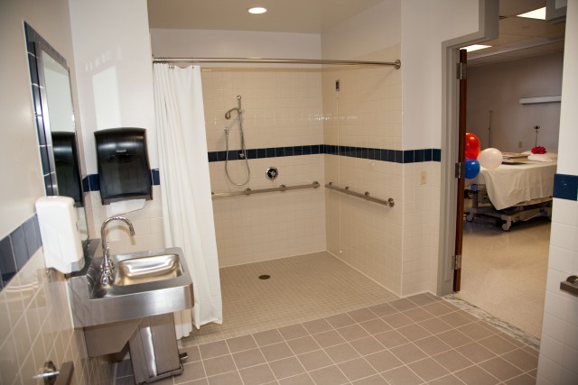 Tripler unveils first bariatric room