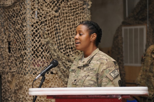Regional Command-South celebrates black history month
