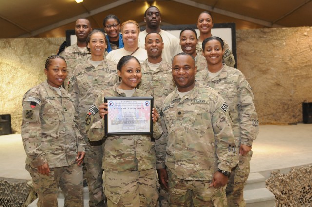 Regional Command-South celebrates black history month