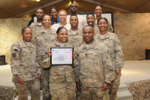 Regional Command-South celebrates black history month