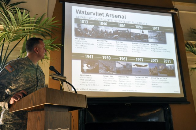 Secretary of the Army certifies the Watervliet Arsenal as having no equal
