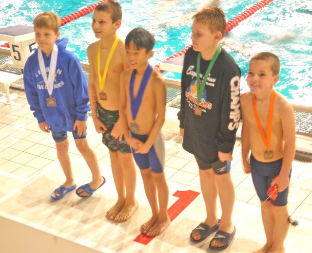 8-year-old Wahoo wins 8 golds, breaks records at European Swim Championships