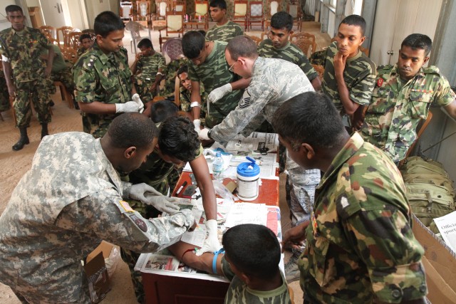 Sri Lankan Army Humanitarian Mining Action Program