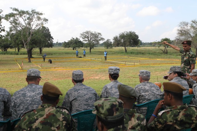 Sri Lankan Army Humanitarian Mining Action Program