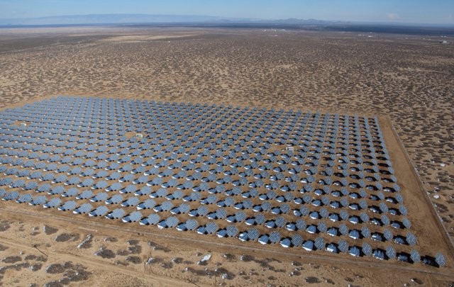 White Sands Missile Range solar photovoltaic power plant
