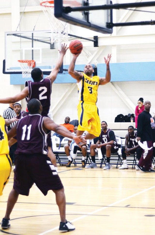 Belvoir vs Fort Lee in WAMAC Basketball