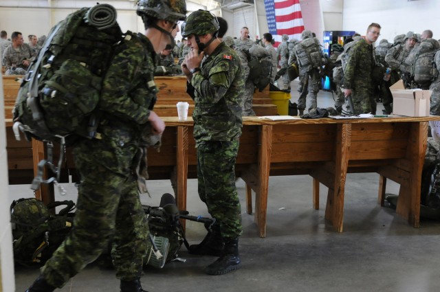 U.S., Canadian Paratroopers train for Joint Operational Access Exercise