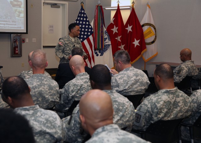 AMC commander visits 'Army's sustainment think tank'