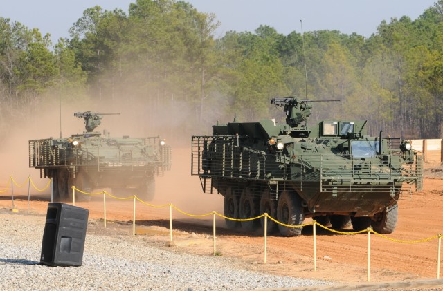 ANAD employees view live-fire Stryker exercise at Fort Benning