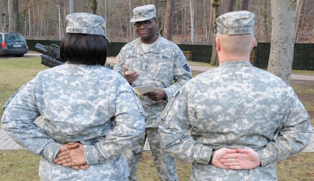 21st TSC platoon sergeants set example, take care of Soldiers