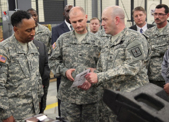 AMC commander visits 'Army's sustainment think tank'