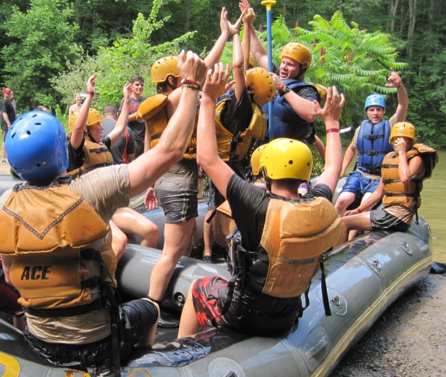 Whitewater rafting