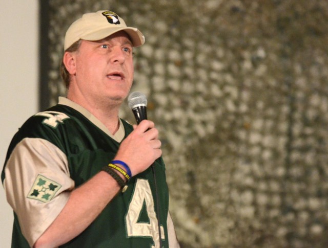 Peyton Manning's touchdown on Bagram
