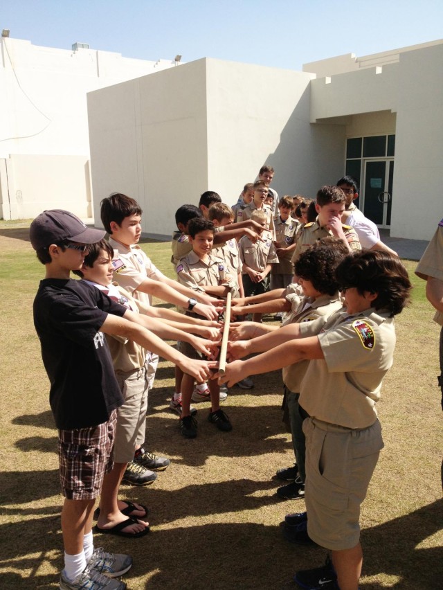 Military volunteers train tomorrows leaders today
