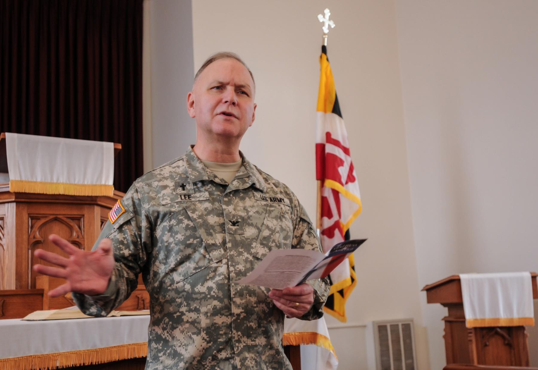 Maryland Military Department Chaplains attend annual training Article