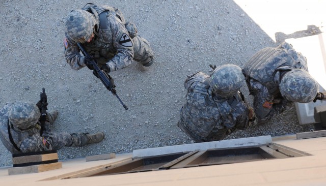 'Gamblers' refine advanced rifle skills, conduct MOUT