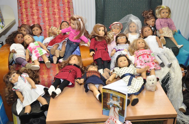 'American Girl' dolls inspire monthly library tea party