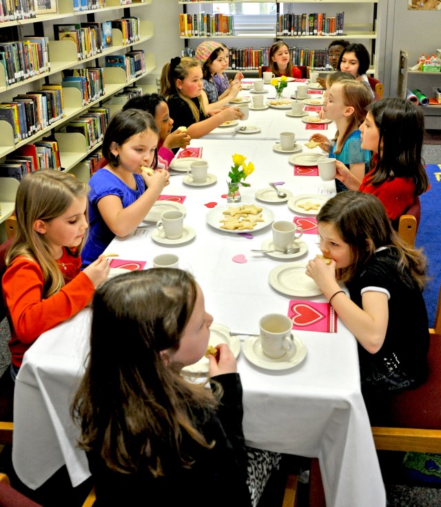 'American Girl' dolls inspire month library tea party